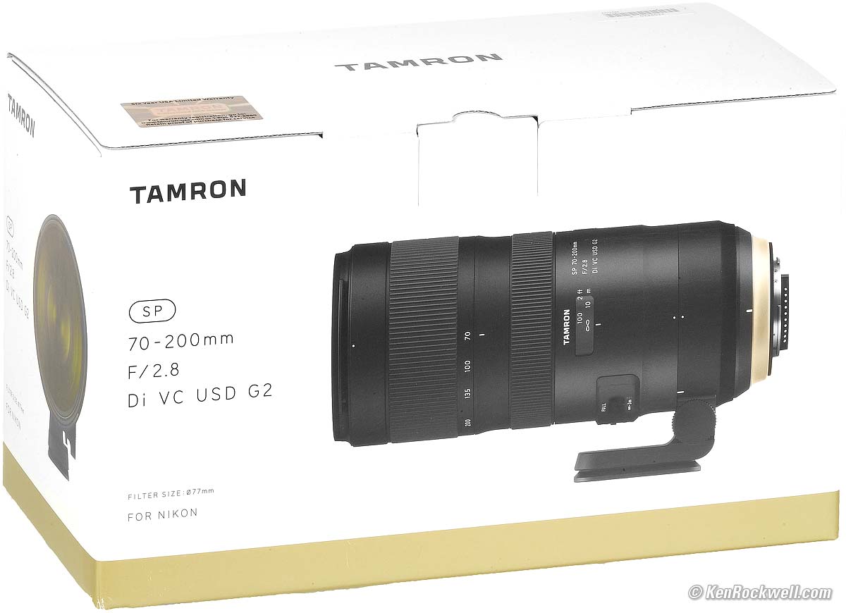 Tamron SP mm f.8 VC G2 Review