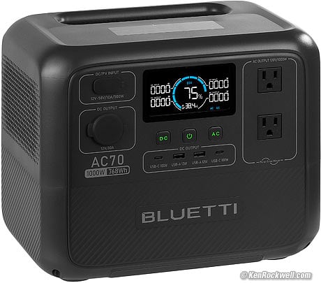 Bluetti AC70 Power Station