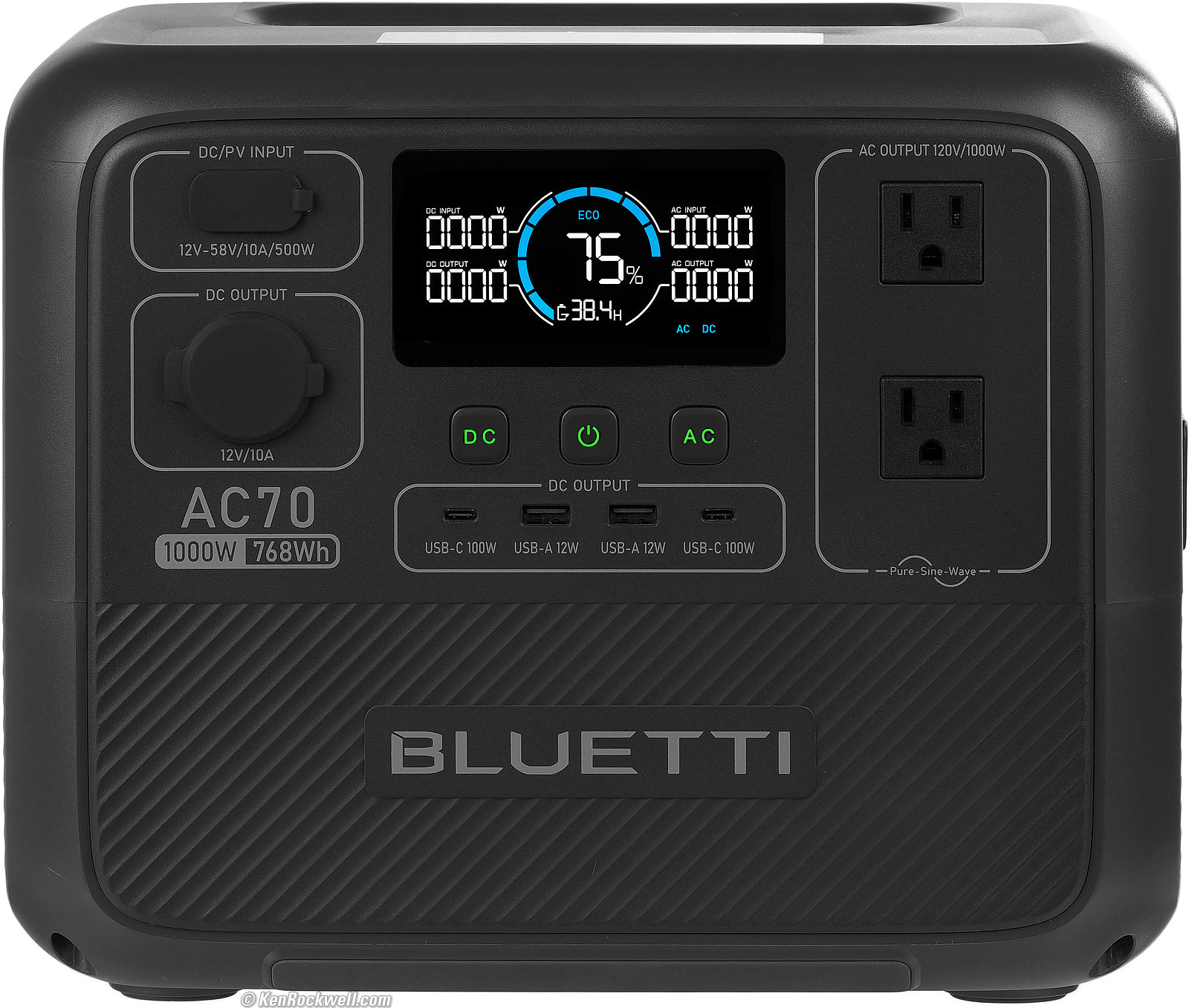 Bluetti AC70 im Videotest: Kompakte Powerstation mit ordentlich