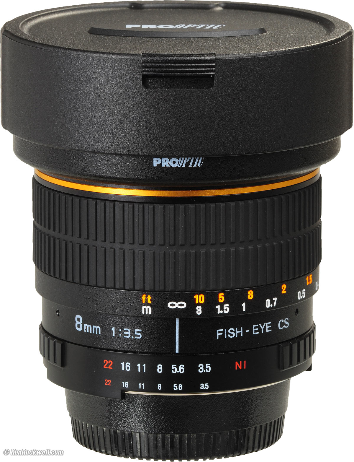 8mm f/3.5 Fisheye Lens: Samyang, Pro-Optic, Bower