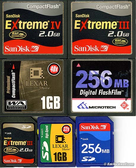 SanDisk Extreme CompactFlash Memory Card, Memory Cards for Cameras