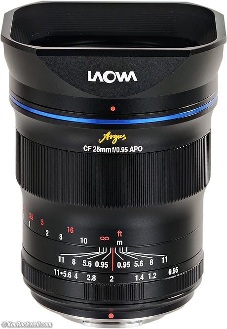 Laowa 25mm f/0.95 APS-C Review & Sample Images by Ken Rockwell Laowa 25mm f/0.95 APS-C Review & Sample Images by Ken Rockwell