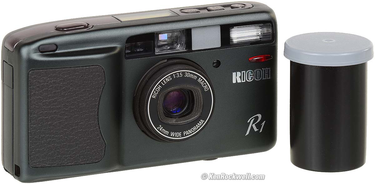 Ricoh R1s 35mm Macro Film Camera-