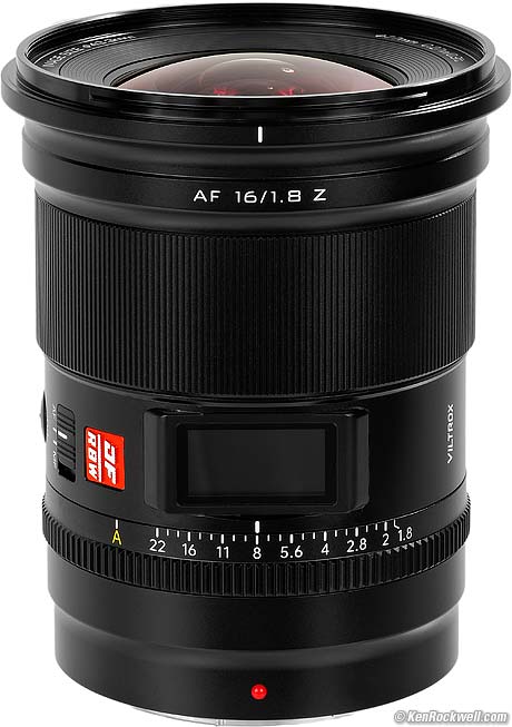 Viltrox 16mm f/1.8