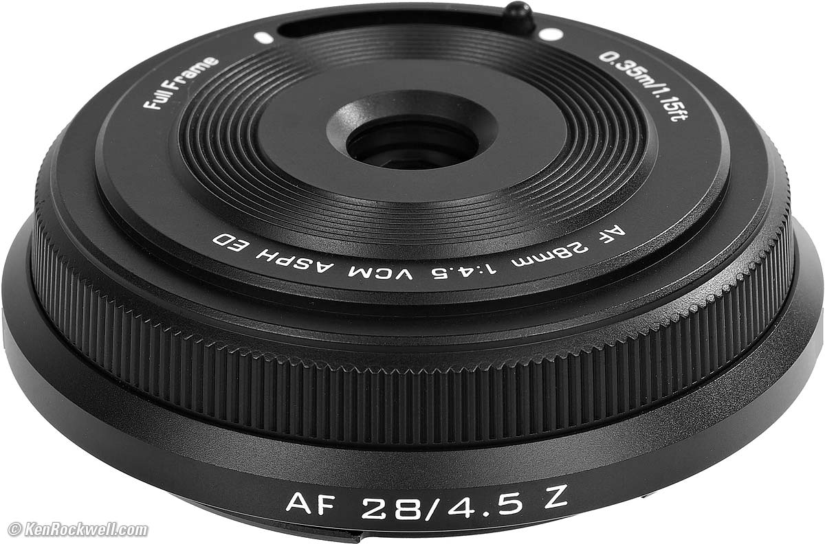 Viltrox AF 28mm f/4.5 Review & Sample Images by Ken Rockwell