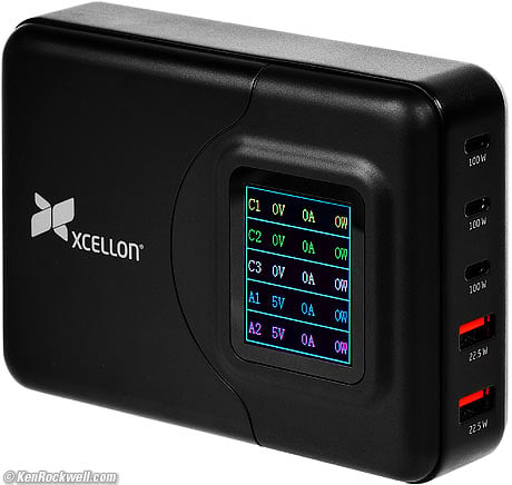 Xcellon PDG-5200L 200W GaN USB Charger