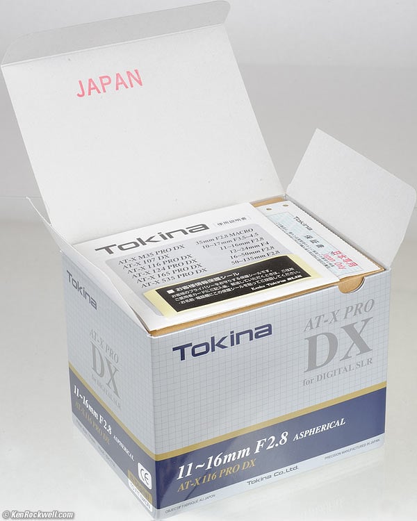 Tokina 11-16mm