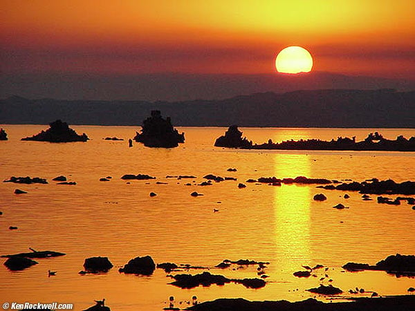 Mono Lake, 12 August 2001