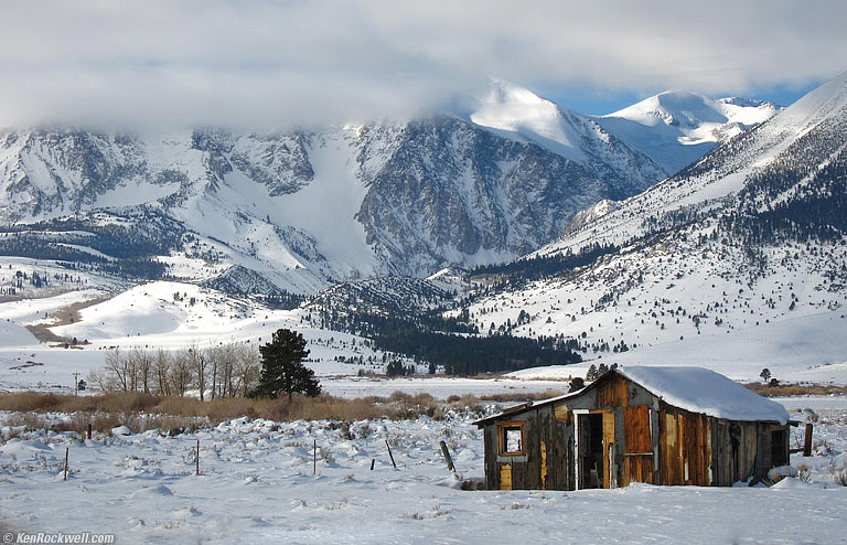 Shack South of Lee Vining, California, 8:52 A.M.