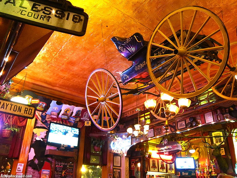 Ceiling, Madison Bear Garden, Chico, California.