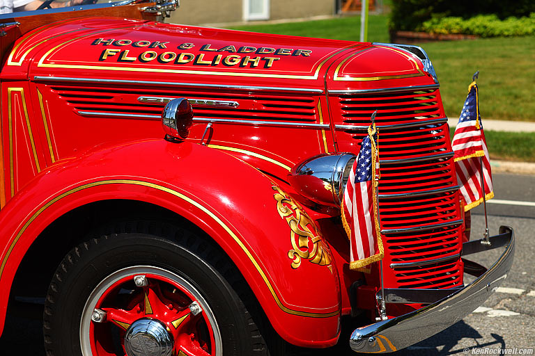 Fender, 1938, Memorial Day Parade, Plainview, Long Island, 10:20 AM.