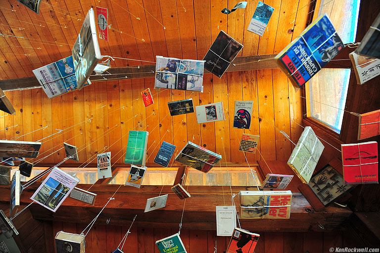 Henry Miller Gift Shop, Big Sur, California, 1:48 PM.