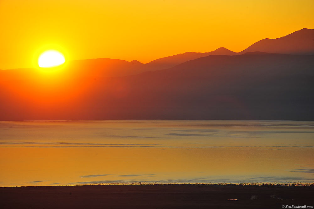 Sunrise from Conway Summit