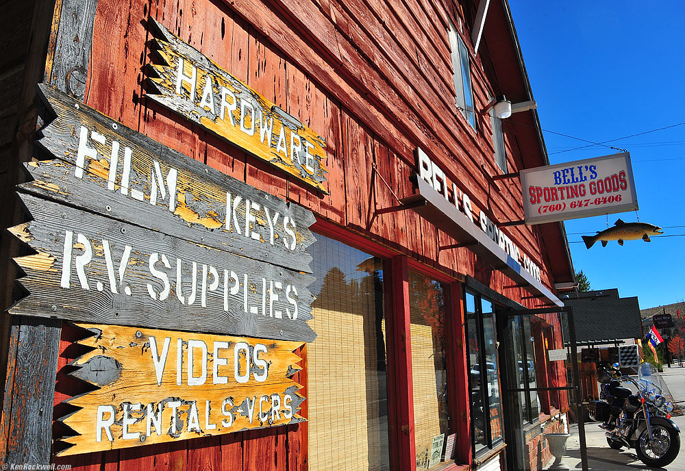 Bell's Sporting Goods, Lee Vining