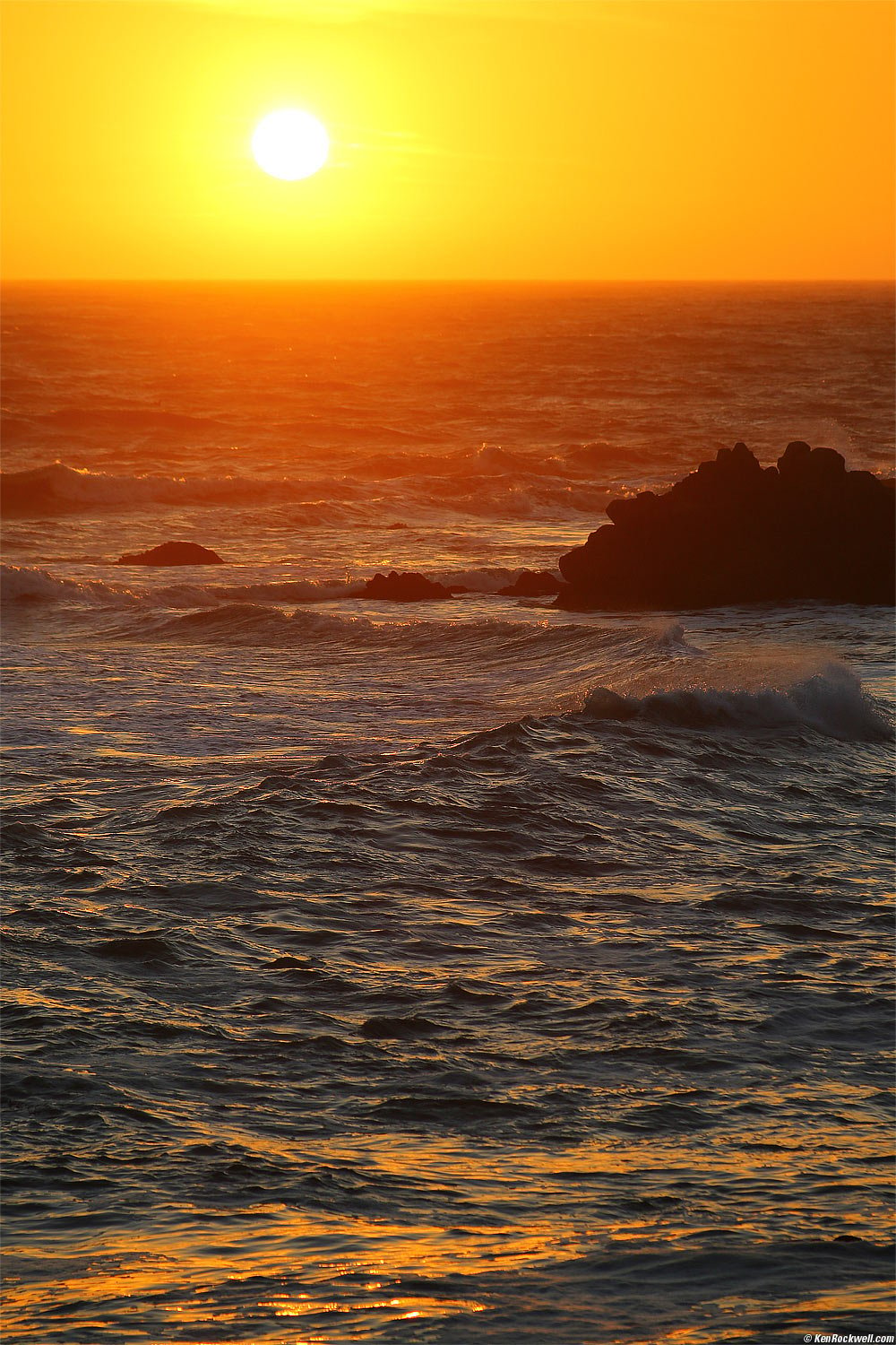 Sunset, Moonstone Beach, Cambria