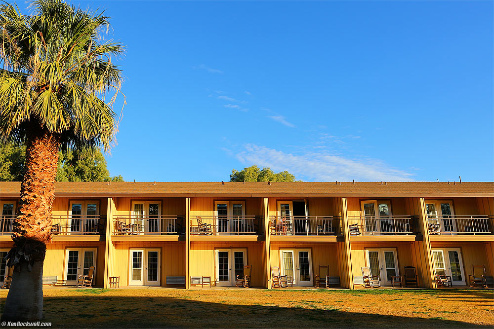 Furnace Creek Resort, Death Valley, California 7:47 AM