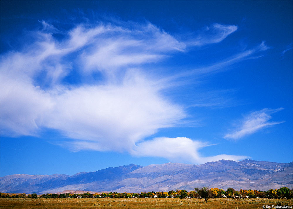 Clouds to the Northwest of Bishop