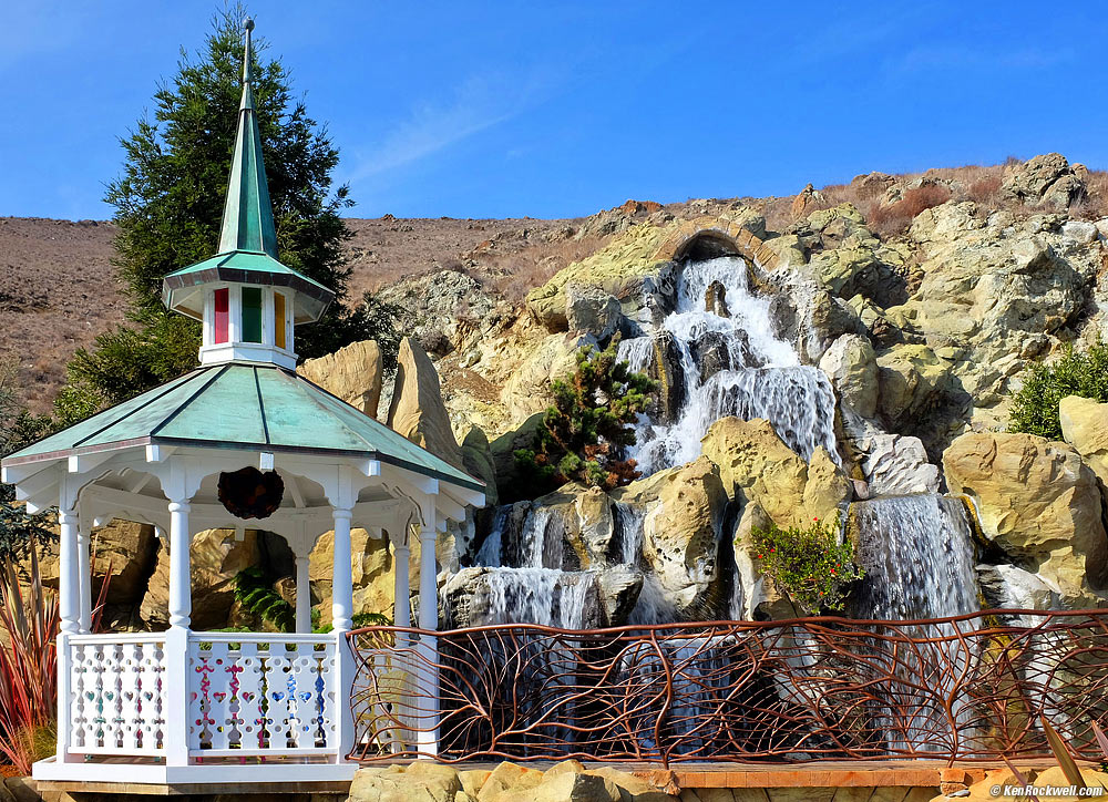 Madonna Inn Waterfall