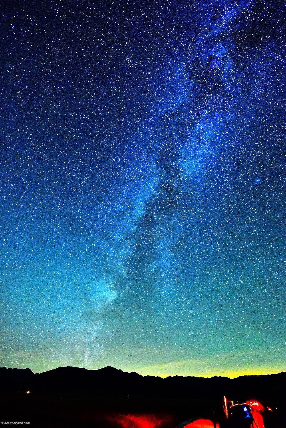 The Milky Way as Seen from Bridgeport