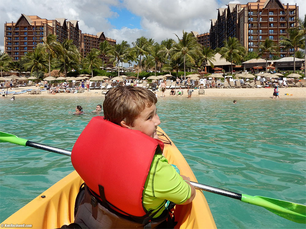 Ryan kayaking