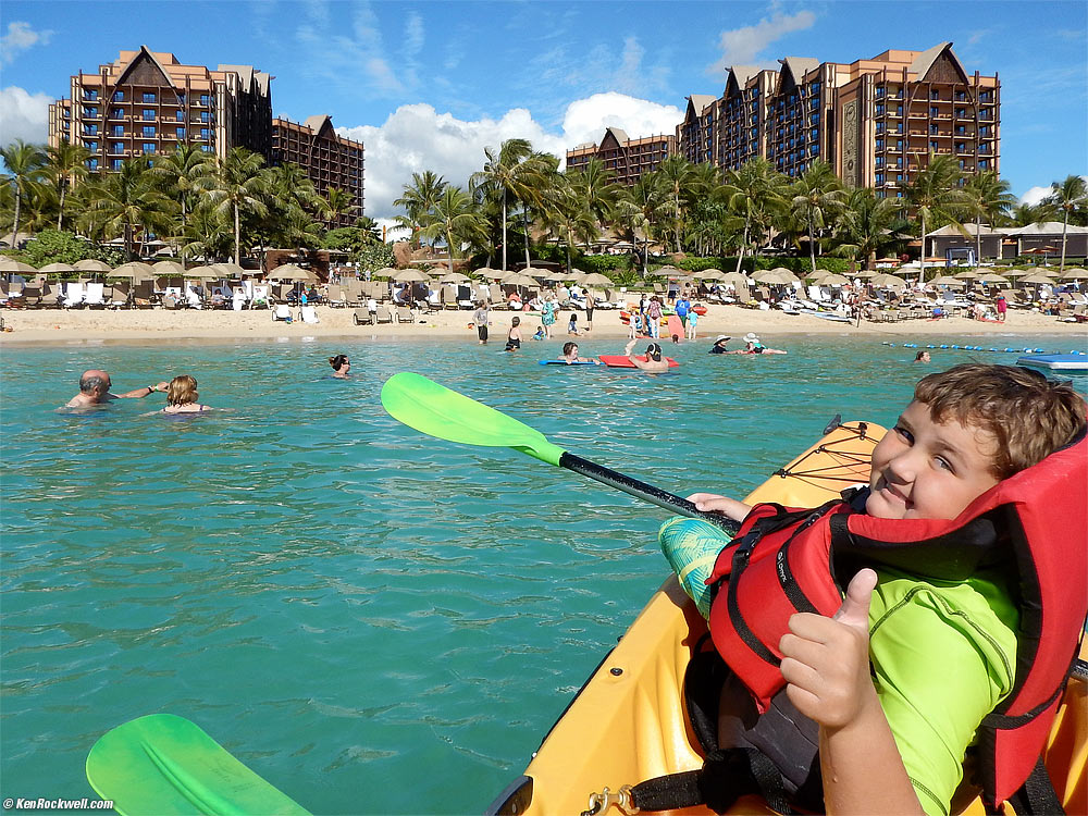 Ryan kayaking