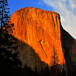 El Capitan in Last Light, Yosemite Valley