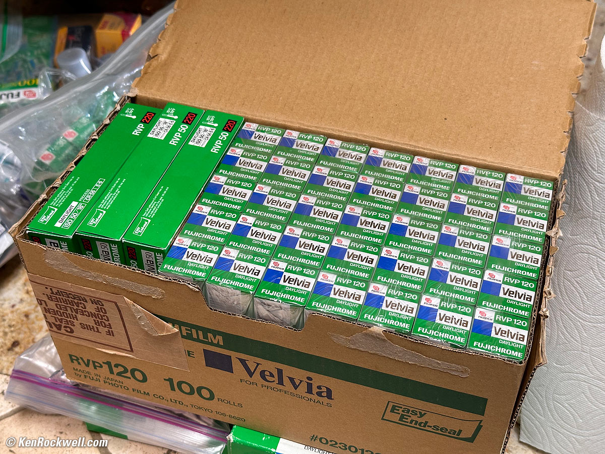 Velvia 50 100 rolls
