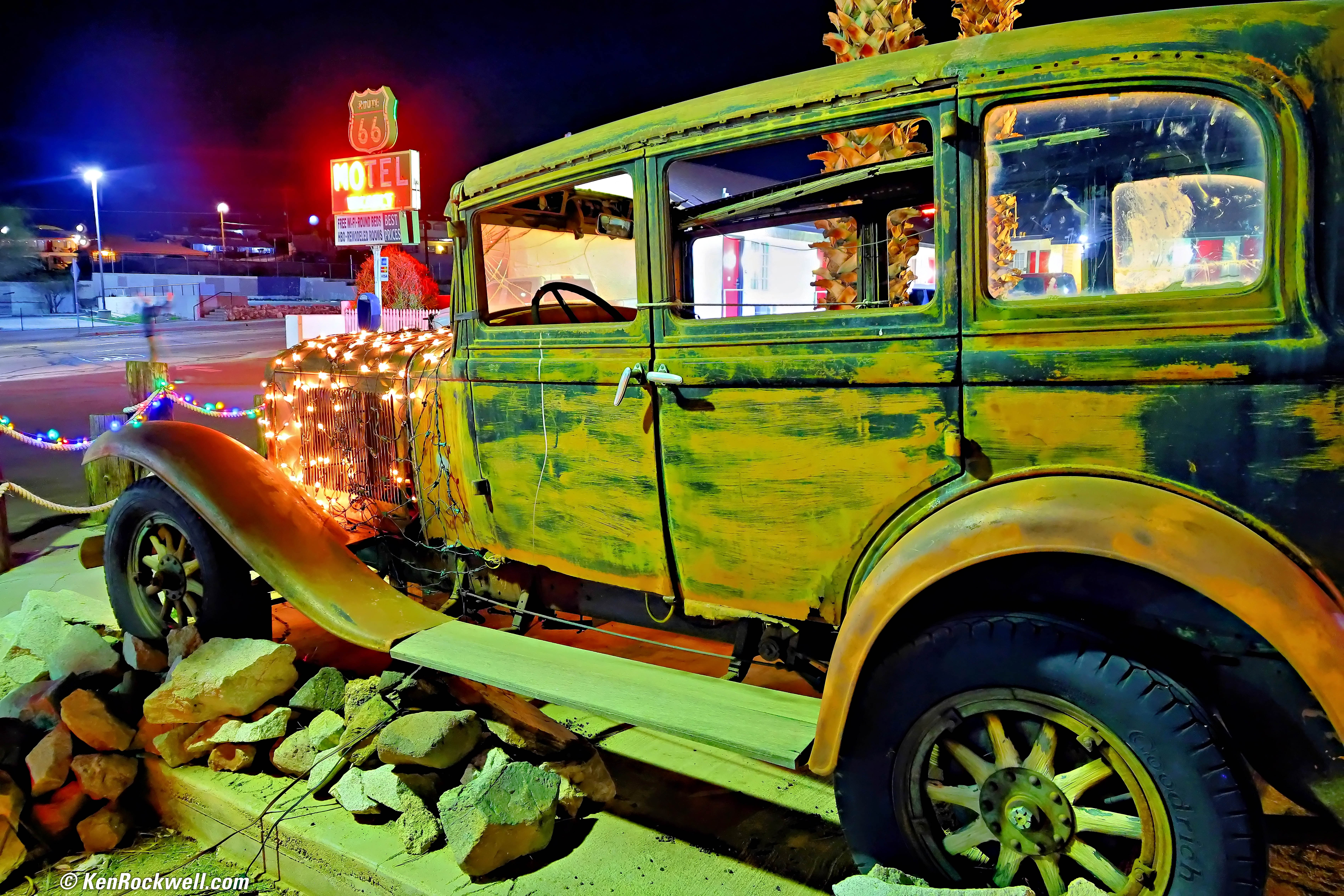 Photographs from California's Route 66 by Ken Rockwell, February 2026