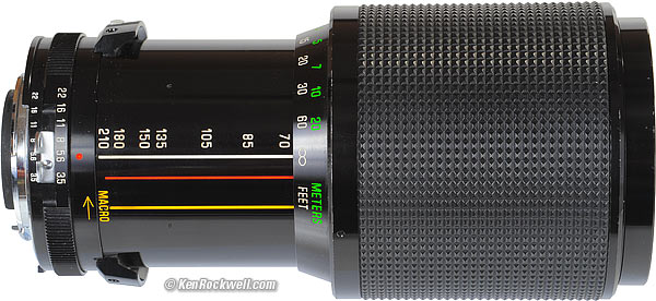 Vivitar 70-210mm f/3.5 Series 1