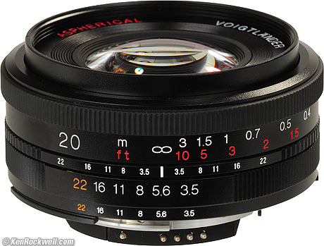 Voigtländer 20mm f/3.5 SL II Review by Ken Rockwell