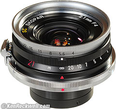 Voigtländer 21mm f/4
