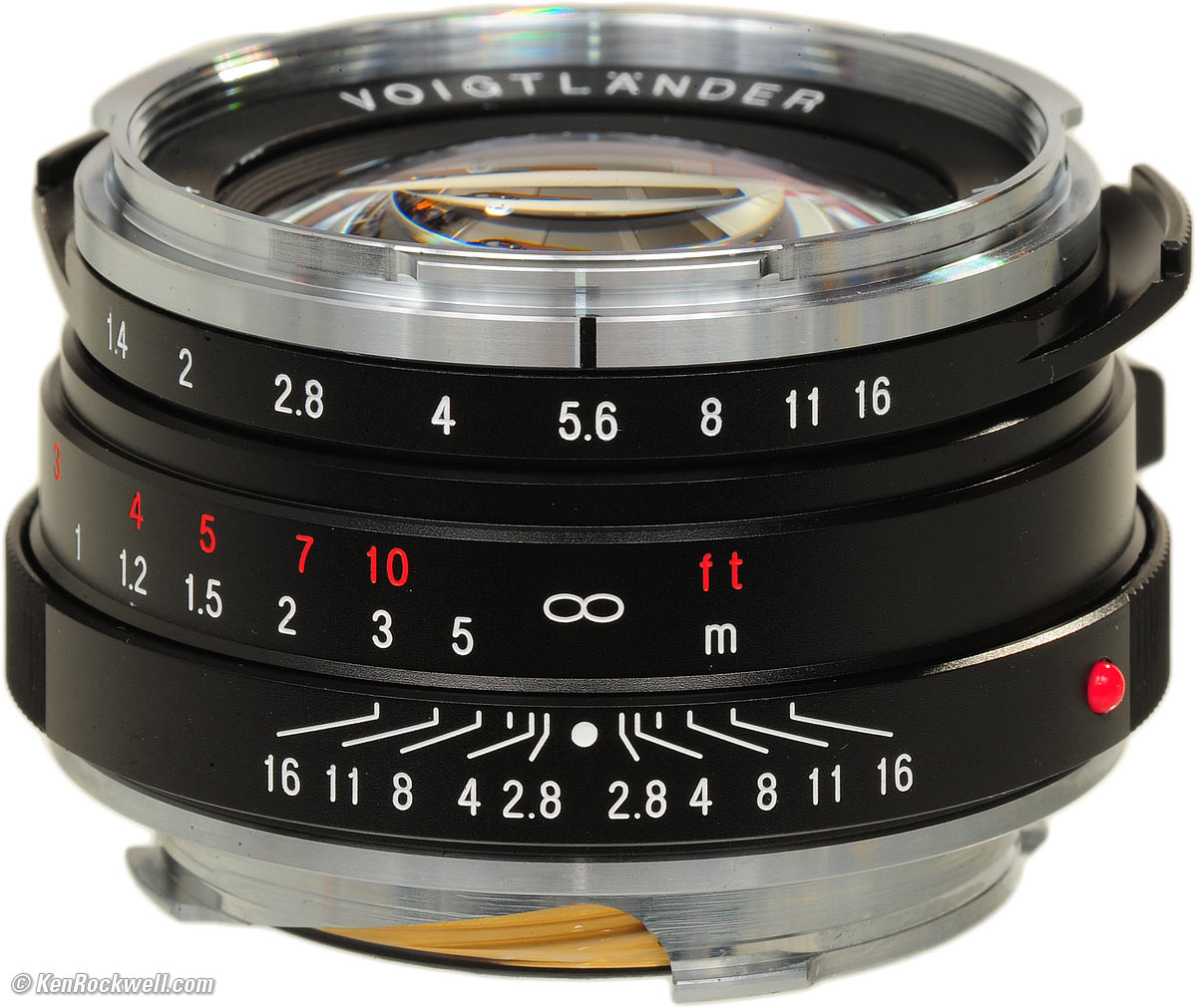 フォクトレンダー　40mm f1.4 sc Eマウントアダプター付き