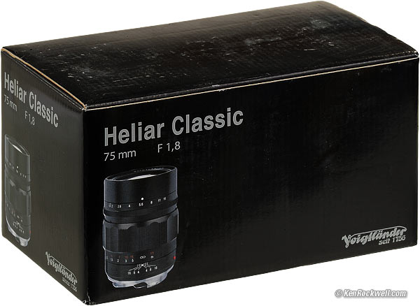 Voigtländer 75mm f/1.8 Heliar Classic Review