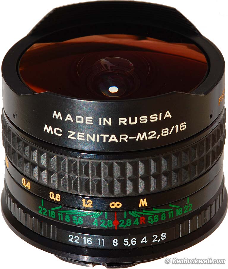 Zenitar 16mm Fisheye